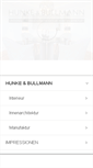 Mobile Screenshot of hunke-bullmann.de